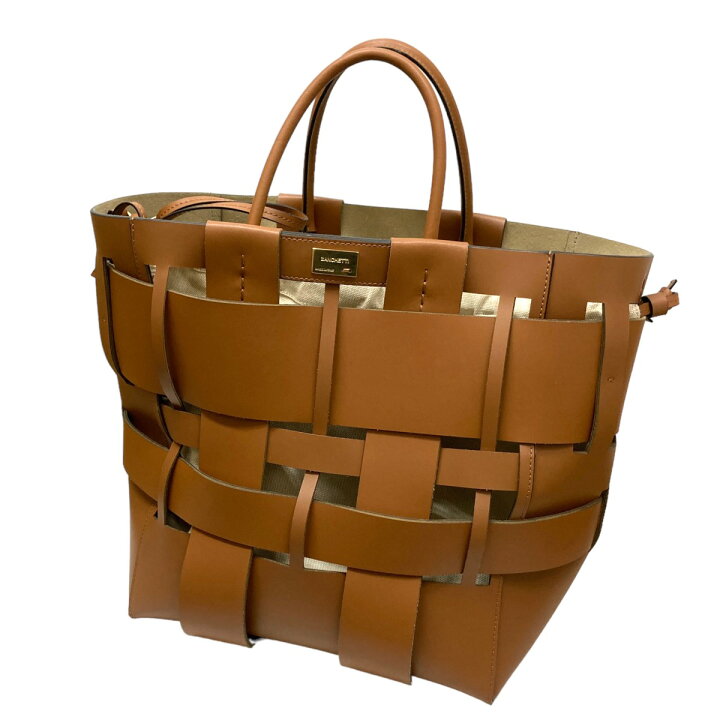 楽天市場】【中古】ZANCHETTI「WOVEN SHOPPER CUMINO BAG」2Wayトート  