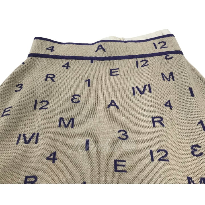 楽天市場】【中古】Ameri VINTAGE パスコードニットスカート ベージュ 