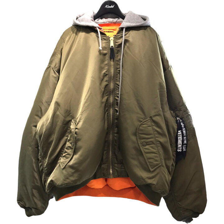 楽天市場】【中古】VETEMENTS 2022SS ｢REVERSIBLE HOODED BOMBER 