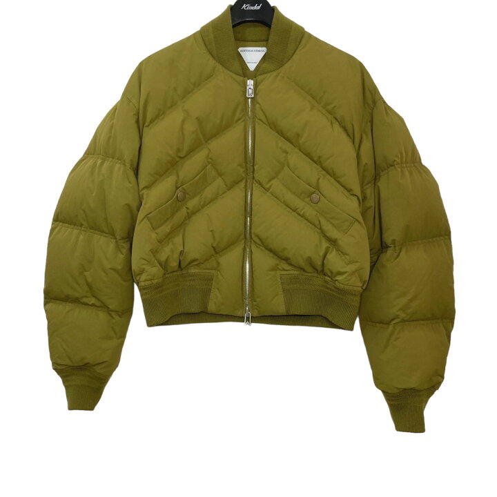楽天市場】【中古】BOTTEGA VENETACropped Padded Bomber Jacket 