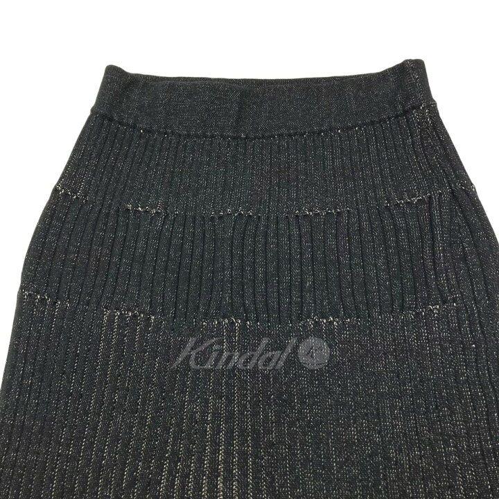 楽天市場】【中古】louren ニットスカート LO221-26 ブラック サイズ 