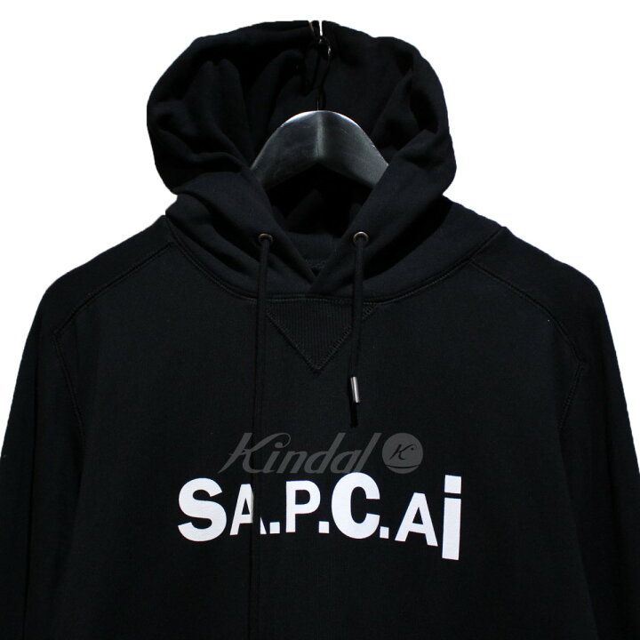 楽天市場】【中古】sacai × A．P．C HOODIE TAIYO サイドジップ ロゴ  