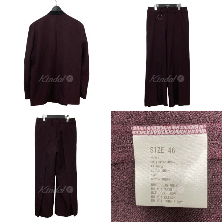 楽天市場】【中古】MINUS カットオフ ノーカラージャケット 