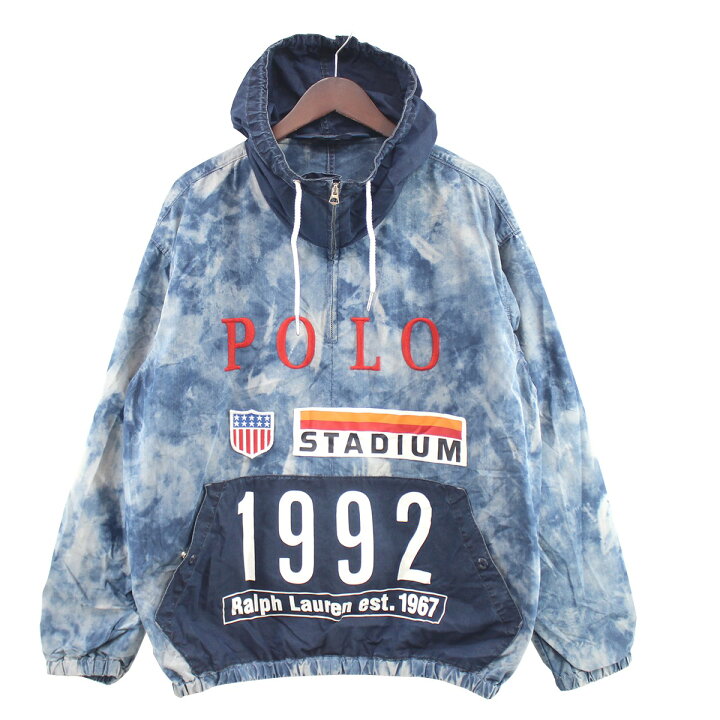 楽天市場】【中古】POLO RALPH LAUREN19AW TIEDYE 1992 STADIUM ANORAK  