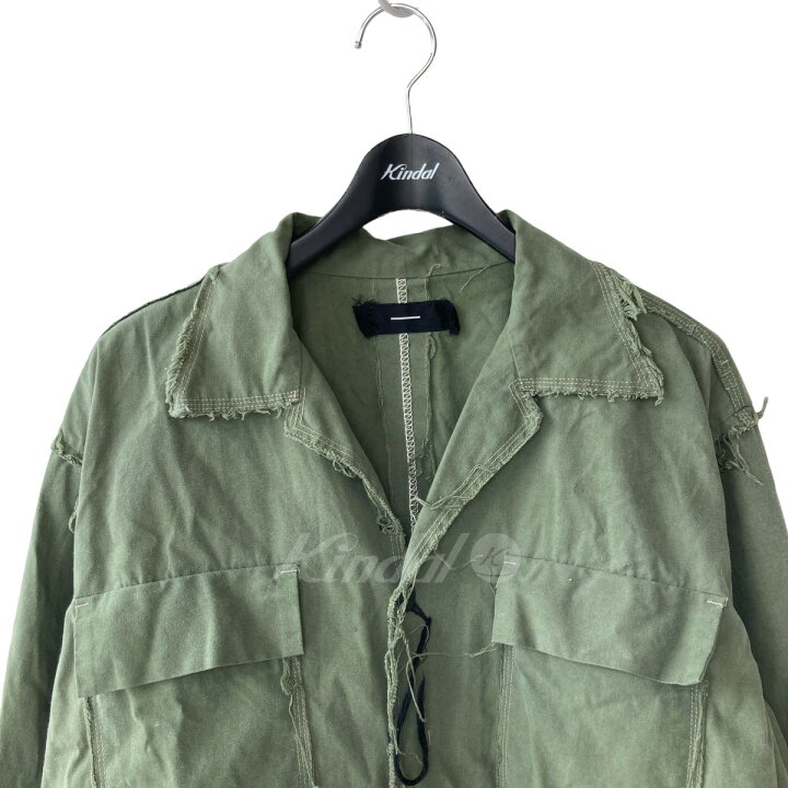 楽天市場】【中古】MINUS リメイクミリタリー ジャケット オリーブ 