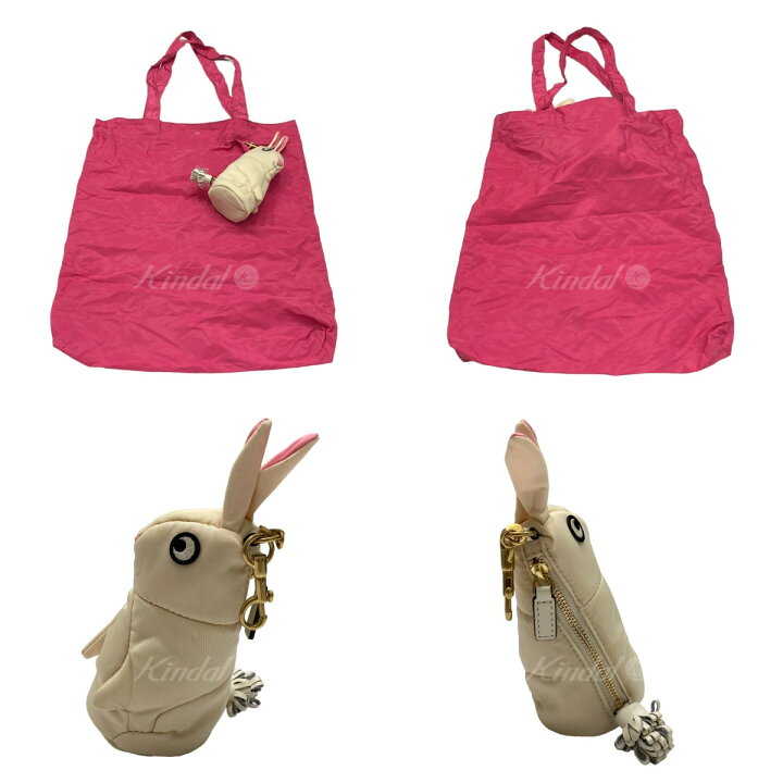 楽天市場】【中古】ANYA HINDMARCH ウサギチャーム ショッパー エコ  