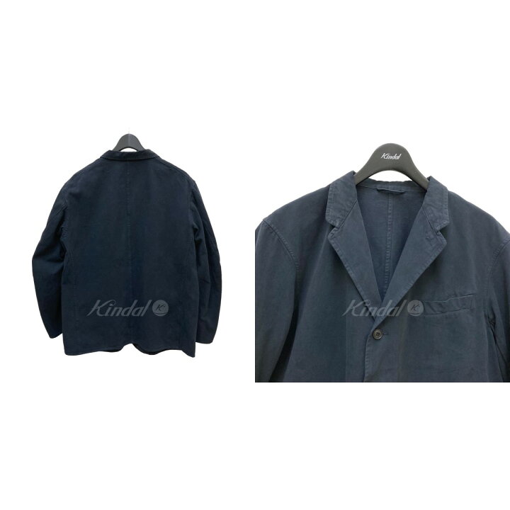 楽天市場】【中古】COMOLI 製品染めジャケット W03-01004 ネイビー  