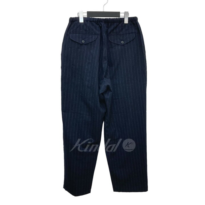 楽天市場】【中古】COMOLI 23SS ウールストライプドローストリング 