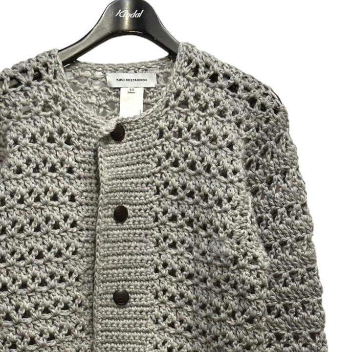 楽天市場】【中古】Kiko KostadinovCRUMA CROCHET BLAZER ニット 