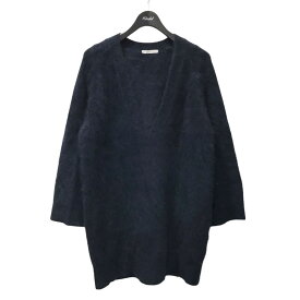 【中古】Plageカシミヤミックスニットカーディガン Cashmere Mix Fur ネイビー サイズ：-【価格見直し】