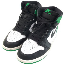 【中古】NIKE｢Air Jordan 1 Retro High OG Celtics グリーン×ブラック サイズ：26．5cm【価格見直し】