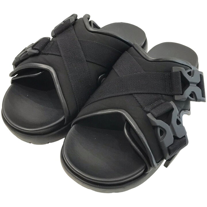 楽天市場】【中古】BOTTEGA VENETAスナップスライドサンダル ブラック 