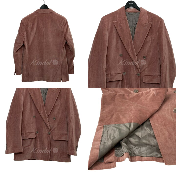 楽天市場】【中古】ACNE STUDIOS ベロア テーラードジャケット ピンク 
