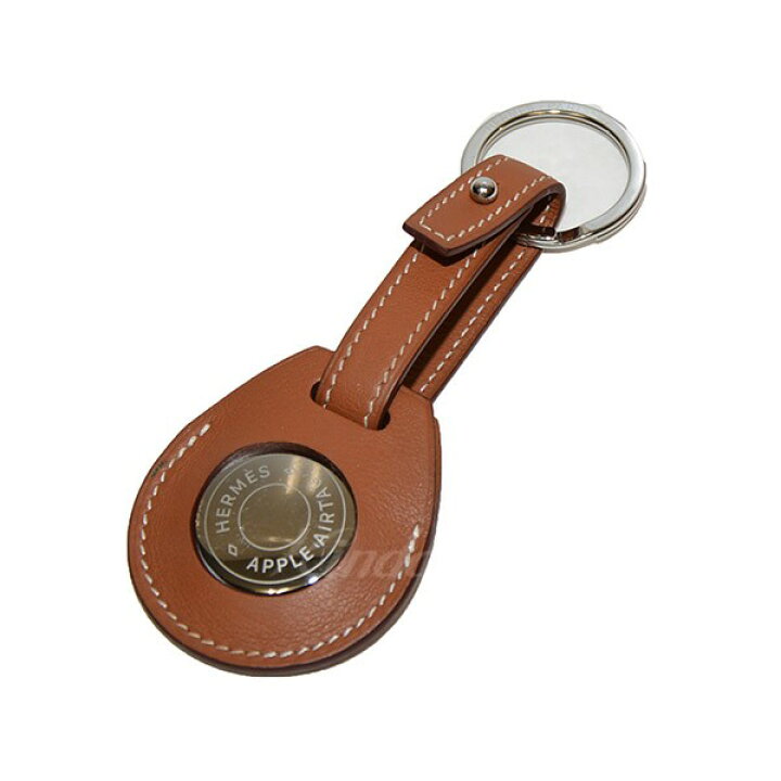 楽天市場】【中古】HERMES×APPLE AirTag キーホルダー ブラウン  