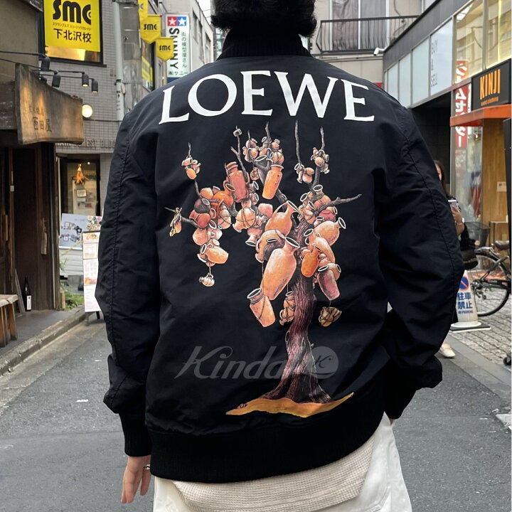 楽天市場】【中古】LOEWE Pottery Bomber Jacketバックロゴボンバー 