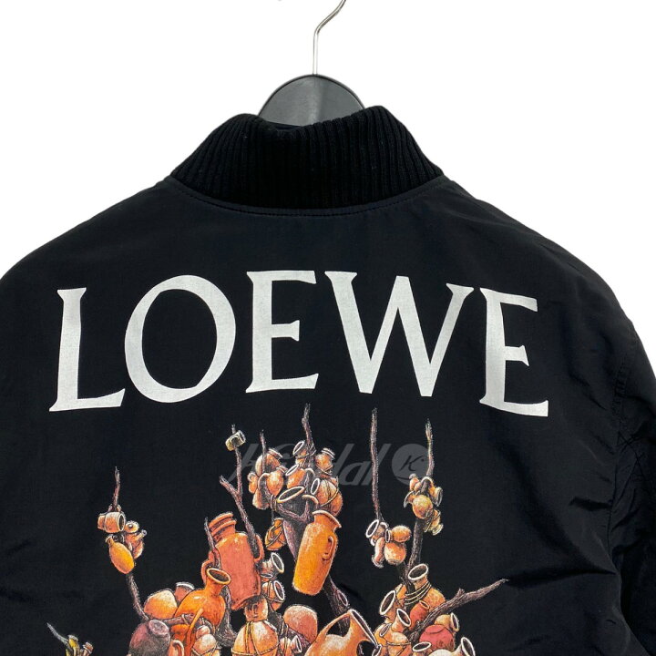 楽天市場】【中古】LOEWE Pottery Bomber Jacketバックロゴボンバー 