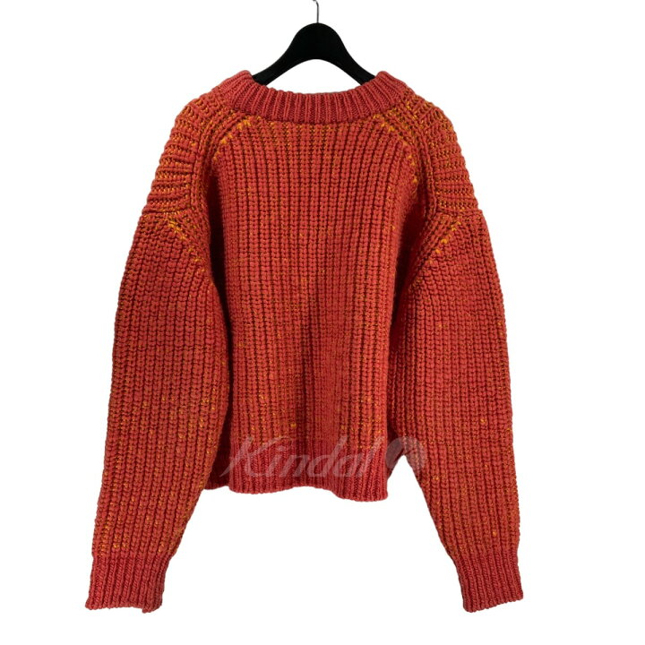楽天市場】【中古】MAISON EUREKA クルーネックニット レッド サイズ  