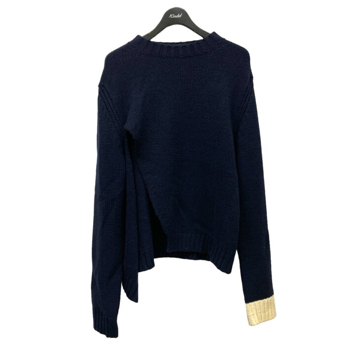 楽天市場】【中古】kudos スリットニットセーター KK18YY02 ネイビー  