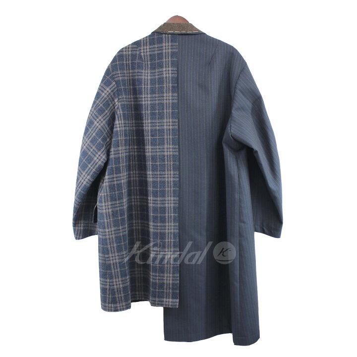 楽天市場】【中古】kolor21AW リミテッド ドッキング コート ネイビー 