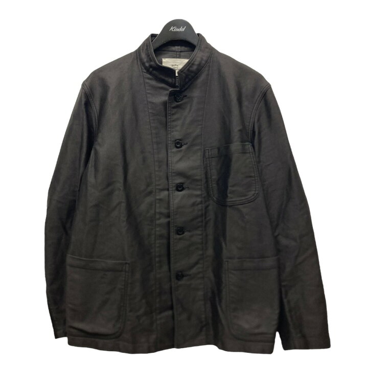 楽天市場】【中古】OUTIL ｢VESTE GABARRET｣ ノーカラーモールスキン  