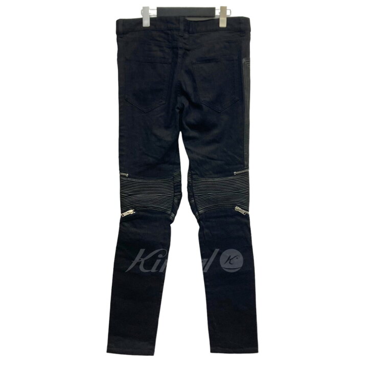 楽天市場】【中古】SAINT LAURENT PARISエディ期 レザー切替バイカー 