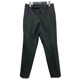 【中古】CELINE｢CLASSIC PANTS WITH TENNIS STRIPES｣ グレー サイズ：46【価格見直し】