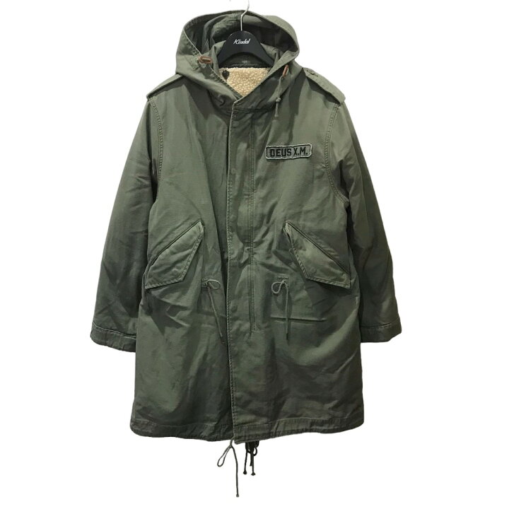 楽天市場】【中古】DEUS EX MACHINAライナー付 モッズコート DMF76725B 