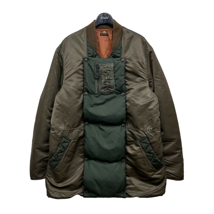 楽天市場】【中古】KAPITAL MA-1ナイロンジャケット カーキ サイズ：3 