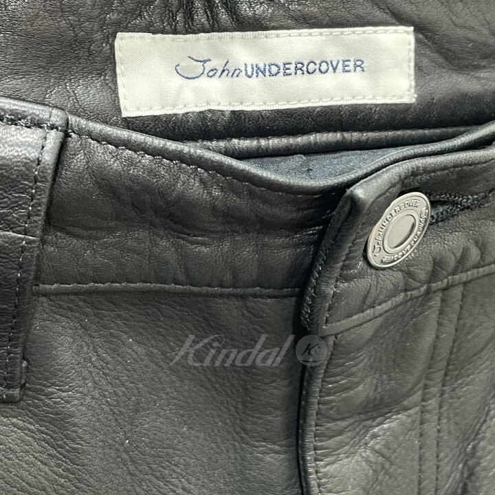 楽天市場】【中古】John UNDERCOVER 裾ジップレザーパンツ／13AW 