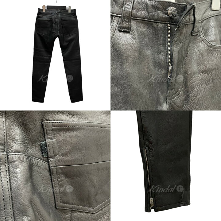 楽天市場】【中古】John UNDERCOVER 裾ジップレザーパンツ／13AW 