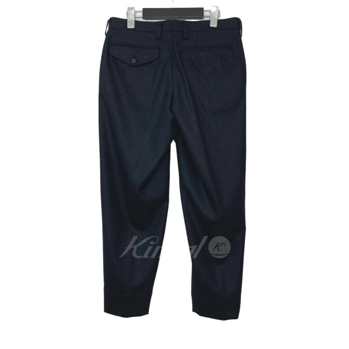 楽天市場】【中古】kolor 21AW 金ジップウールテーパードパンツ 