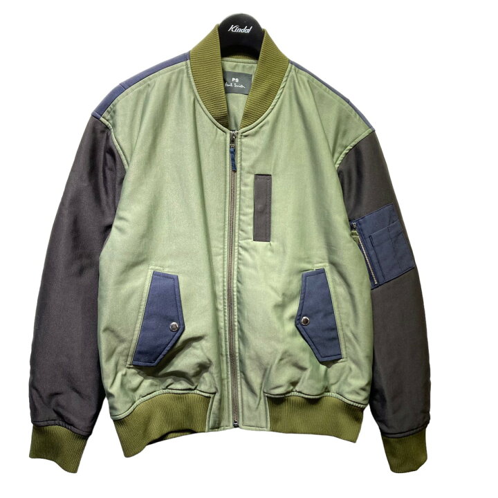 楽天市場】【中古】Paul Smith 22AW 切替MA-1ジャケット PY-BM-86465 
