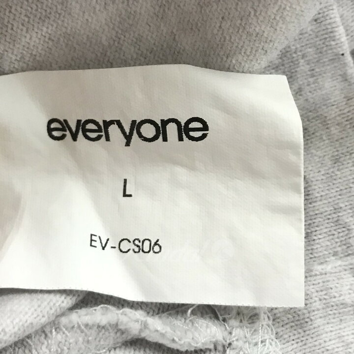 楽天市場】【中古】everyone×j．30000ロゴTシャツ ライトグレー(青ロゴ 