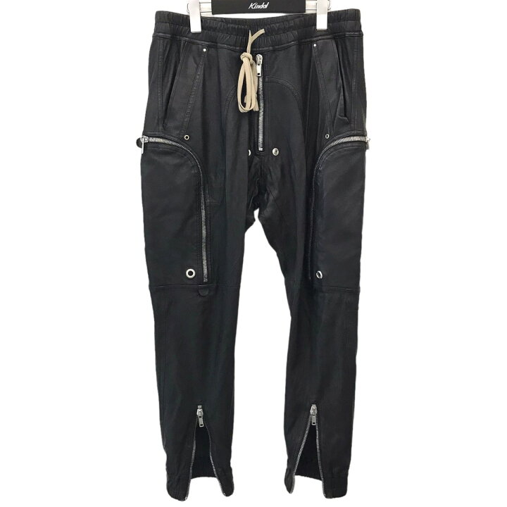 楽天市場】【中古】Rick Owens バウハウスレザーカーゴパンツ ブラック 