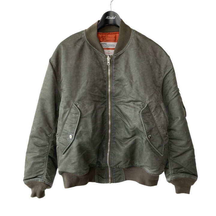 楽天市場】【中古】DAIRIKU23SS Steve MA-1 オリーブ サイズ：S【価格 