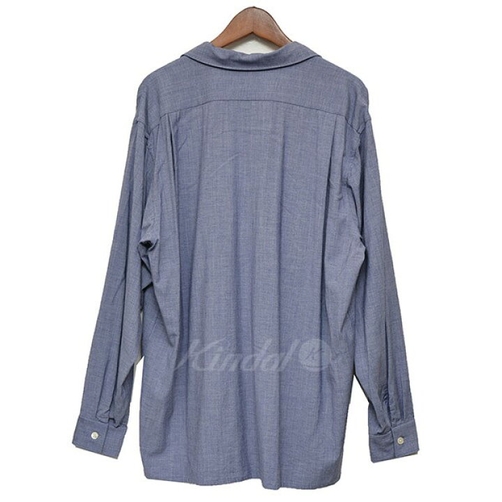 楽天市場】【中古】COMOLI ヴィスコースウールオープンカラーシャツ 