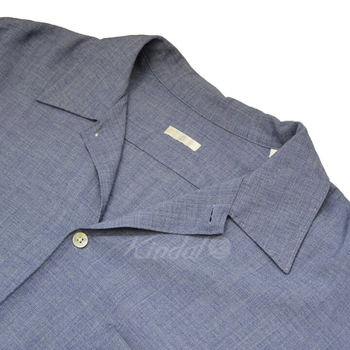 楽天市場】【中古】COMOLI ヴィスコースウールオープンカラーシャツ 
