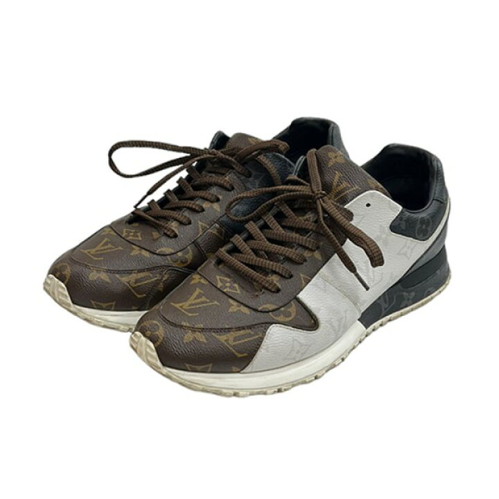 楽天市場】【中古】LOUIS VUITTON ランアウェイ モノグラム スニーカー 