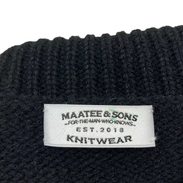 楽天市場】【中古】MAATEE＆SONS Half Zip Military Sweater MT2303 