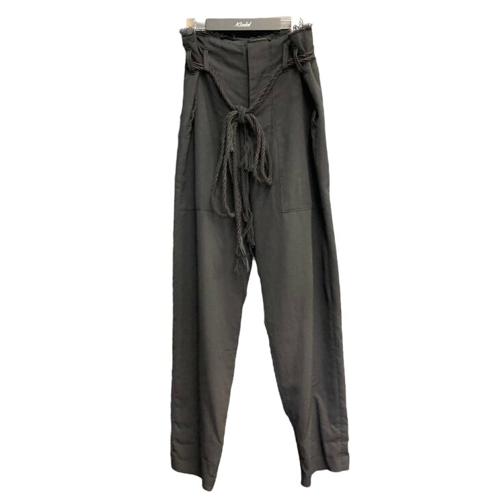 楽天市場】【中古】ELENA DAWSON カットオフデザインパンツ ブラック 
