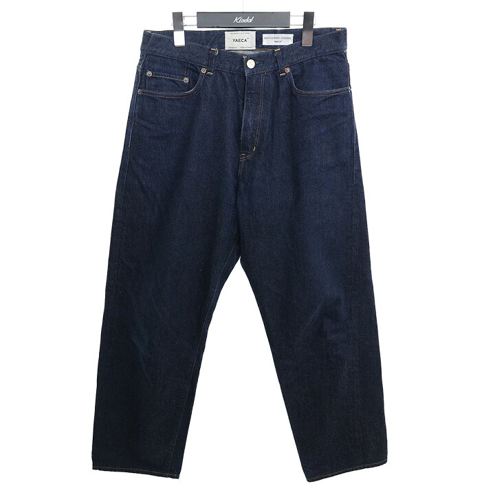 楽天市場】【中古】YAECA ワイドストレートデニムパンツ WIDE STRAIGHT 
