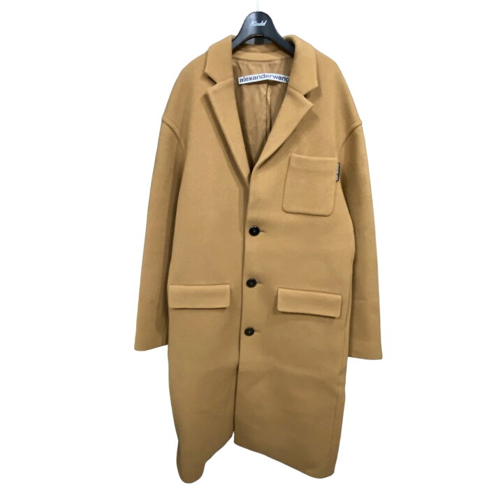 楽天市場】【中古】ALEXANDER WANG チェスターコート キャメル サイズ  
