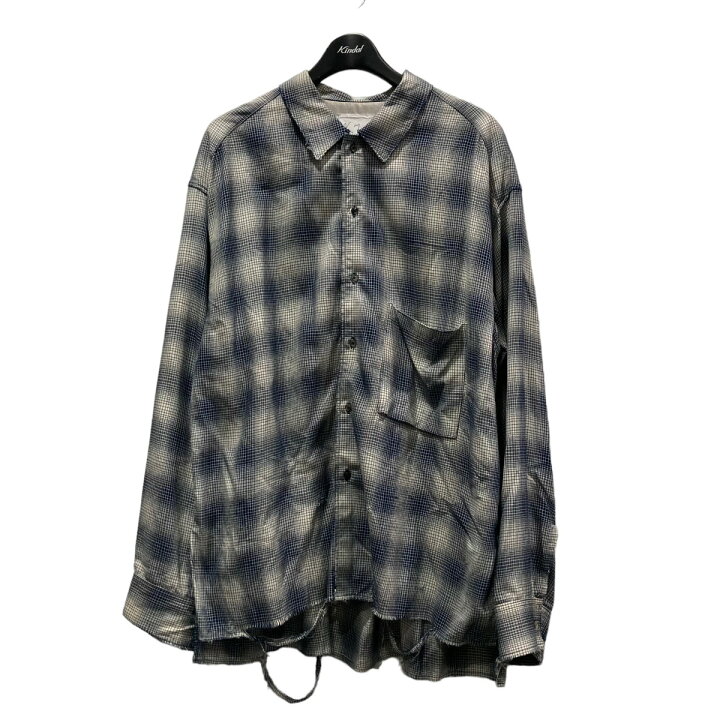 楽天市場】【中古】ANCELLMWISM別注 23SS｢ RAYON CHECK SHIRT｣レーヨン 