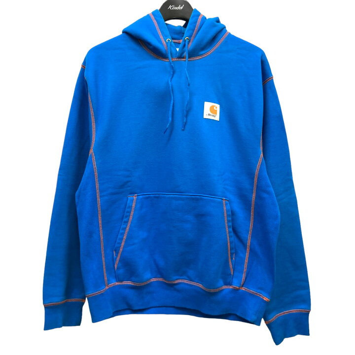 楽天市場】【中古】CarHartt × AWAKE パーカー スカイブルー サイズ：S 