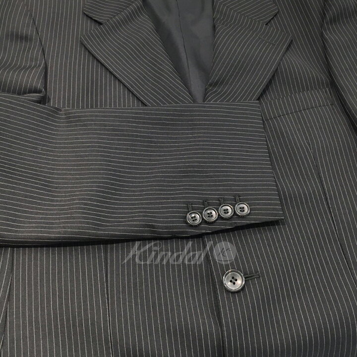 楽天市場】【中古】GUCCIストライプセットアップスーツ ネイビー 