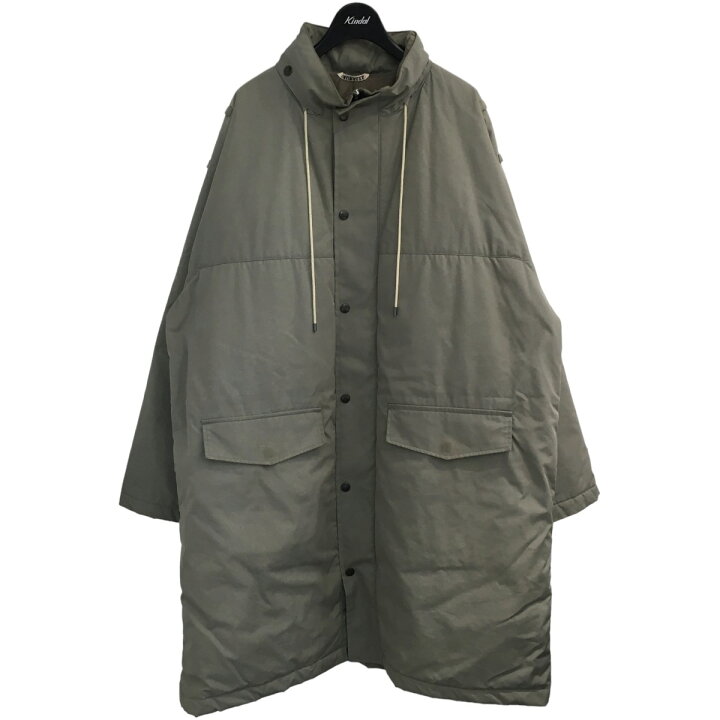 楽天市場】【中古】AURALEE18AW ｢FINX NYLON OX BATTING HOODED COAT 