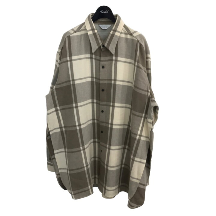 楽天市場】【中古】UNUSED 「OVER SIZE CHECK SHIRT」 ブロック 