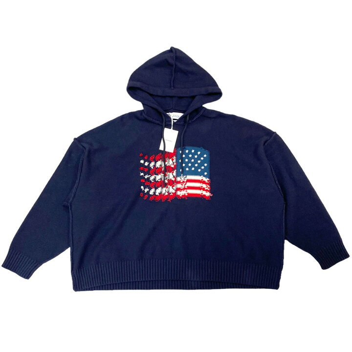 楽天市場】【中古】DAIRIKU×ZOZOVILLA 別注23AW America Knit Hoodie 