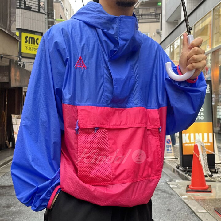 楽天市場】【中古】Nike ACG Anorak Hooded Hyper Royalアノラック 
