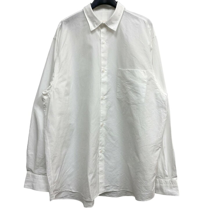 楽天市場】【中古】COMOLI 23AW コモリシャツ ホワイト サイズ：3 